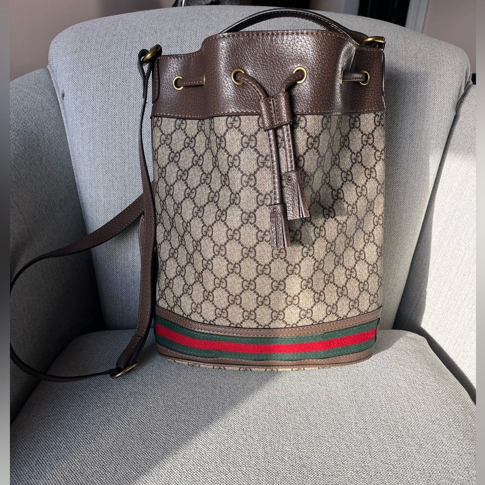 Gucci Ophidia Large Drawstring Bucket Bag – Authentic & Gorgeous Condition